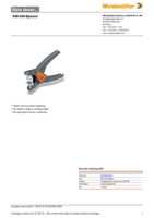 Datasheet for Weidmüller 9009940000, EAN: 4032248363391