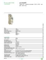 Datasheet for Schneider Electric GC2502M5, EAN: 3389110641592