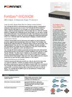 Datasheet for Fortinet FG-80C