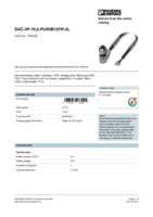 Datasheet for Phoenix Contact 1694428, EAN: 4017918178291