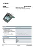 Datasheet for Siemens 6GK19011BE000AA3, EAN: 4019169404853
