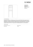 Datasheet for Siedle 200023140-00, EAN: 4015739231409