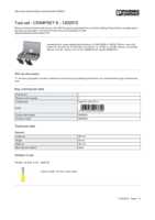 Datasheet for Phoenix Contact 1202072, EAN: 4017918017699