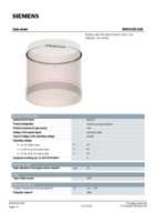 Datasheet for Siemens 8WD44205AE, EAN: 4011209497245