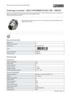 Datasheet for Phoenix Contact 1694347, EAN: 4017918178680