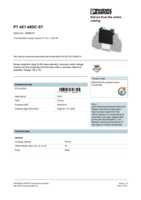 Datasheet for Phoenix Contact 2858014, EAN: 4017918828325