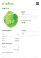 Datasheet for Spelsberg 92003501, EAN: 4013902170968 Datasheet for Spelsberg 92003501, EAN: 4013902170968