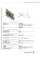 Datasheet for Weidmüller 8324610000, EAN: 4008190985431