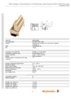Datasheet for Weidmüller 8259010000, EAN: 4008190444136