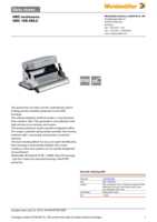 Datasheet for Weidmüller 1206500000, EAN: 4008190877484