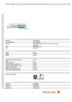Datasheet for Weidmüller 9019270000, EAN: 4008190100773