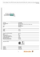 Datasheet for Weidmüller 9019400000, EAN: 4008190066024