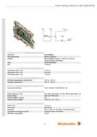 Datasheet for Weidmüller 8421060000, EAN: 4032248006045