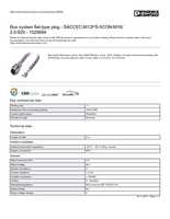 Datasheet for Phoenix Contact 1525694, EAN: 4046356022439