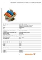 Datasheet for Weidmüller 8430990000, EAN: 4008190027551