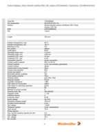 Datasheet for Weidmüller 1740190000, EAN: 4008190960360