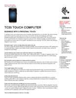 Datasheet for ZEBRA SAC-TC55-2BTYC1