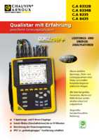 Datasheet for Chauvin Arnoux P01160571