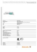 Datasheet for Weidmüller 9005810000, EAN: 4008190275877