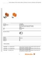 Datasheet for Weidmüller 1723430000, EAN: 4008190365981