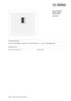 Datasheet for Siedle 200023935-00, EAN: 4015739239351
