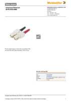 Datasheet for Weidmüller 1964480000, EAN: 4032248649082