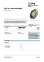Datasheet for Phoenix Contact 1551684, EAN: 4046356156219