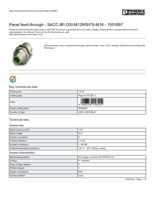 Datasheet for Phoenix Contact 1551697, EAN: 4046356156202