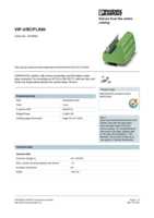 Datasheet for Phoenix Contact 2315094, EAN: 4046356312905