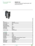 Datasheet for Schneider Electric ZB4BZ1025, EAN: 3389119037693