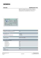 Datasheet for Siemens 6ES78602AA210YX0, EAN: 4019169009003