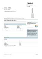 Datasheet for Phoenix Contact 3200687, EAN: 4017918094270