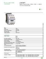 Datasheet for Schneider Electric CAD32F7, EAN: 3389110534276 Datasheet for Schneider Electric CAD32F7, EAN: 3389110534276