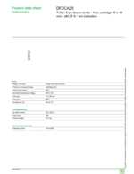 Datasheet for Schneider Electric DF2CA25, EAN: 3389110573428 Datasheet for Schneider Electric DF2CA25, EAN: 3389110573428