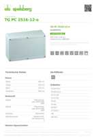 Datasheet for Spelsberg 20091201, EAN: 4013902996421 Datasheet for Spelsberg 20091201, EAN: 4013902996421