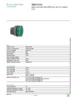 Datasheet for Schneider Electric ZB5AV033, EAN: 3389110908084