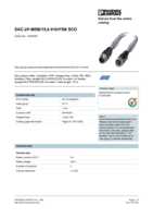 Datasheet for Phoenix Contact 1518164, EAN: 4017918968281