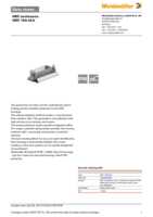 Datasheet for Weidmüller 1664920000, EAN: 4008190421625