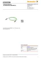 Datasheet for Weidmüller 1025950010, EAN: 4032248830855