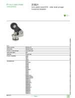 Datasheet for Schneider Electric ZCE21, EAN: 3389110190878