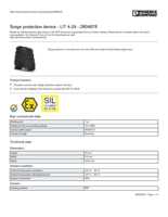 Datasheet for Phoenix Contact 2804678, EAN: 4046356428293