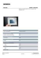 Datasheet for Siemens 6AV66711AJ000AX0, EAN: 4025515073765