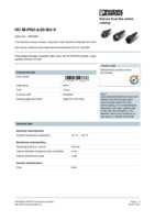 Datasheet for Phoenix Contact 1663569, EAN: 4017918123376