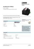 Datasheet for Phoenix Contact 2858959, EAN: 4017918916350