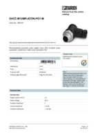 Datasheet for Phoenix Contact 1681101, EAN: 4017918157487