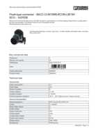 Datasheet for Phoenix Contact 1437038, EAN: 4046356438605
