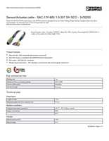 Datasheet for Phoenix Contact 1430200, EAN: 4046356322478