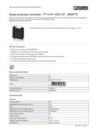 Datasheet for Phoenix Contact 2838775, EAN: 4017918480646