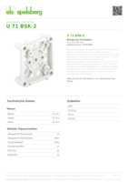 Datasheet for Spelsberg 97953002, EAN: 4013902907731 Datasheet for Spelsberg 97953002, EAN: 4013902907731