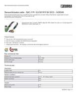 Datasheet for Phoenix Contact 1430349, EAN: 4046356322614